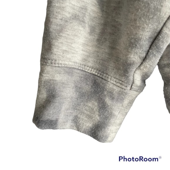 Athleta Studio to Street Print Light Gray Ladies Casual Sweatshirt, L - Picture 5 of 6